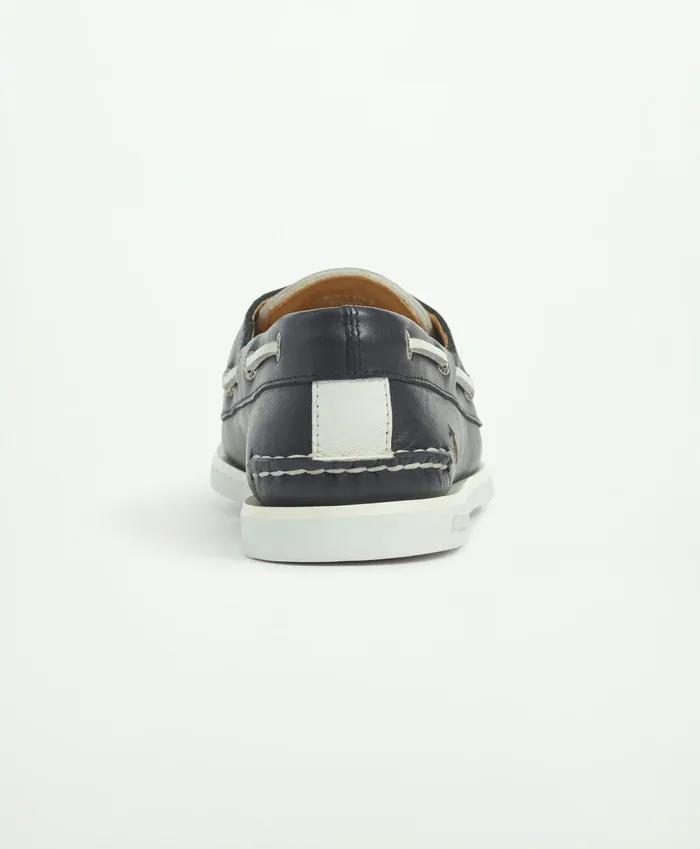 Men Sperry X Brooks Brothers AO 2Eye Kiltie Black Brooks Brothers Shoes