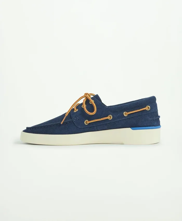 Men Sperry X Brooks Brothers AO Cup 3Eye Navy Brooks Brothers Shoes