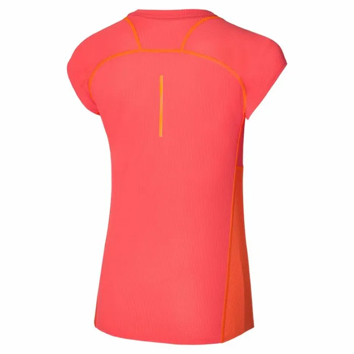 Mizuno Aero Tee Dubarry Red Women Tops Mizuno Aero Tee Dubarry Red Women Tops
