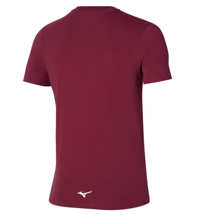 Mizuno Athletics Mizuno Tee Cabernet Men Athleticwear Mizuno Athletics Mizuno Tee Cabernet Men Athleticwear