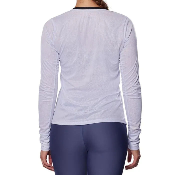 Mizuno Premium Aero LS Tee Snow Whitethistle Women Tops Mizuno Premium Aero LS Tee Snow Whitethistle Women Tops