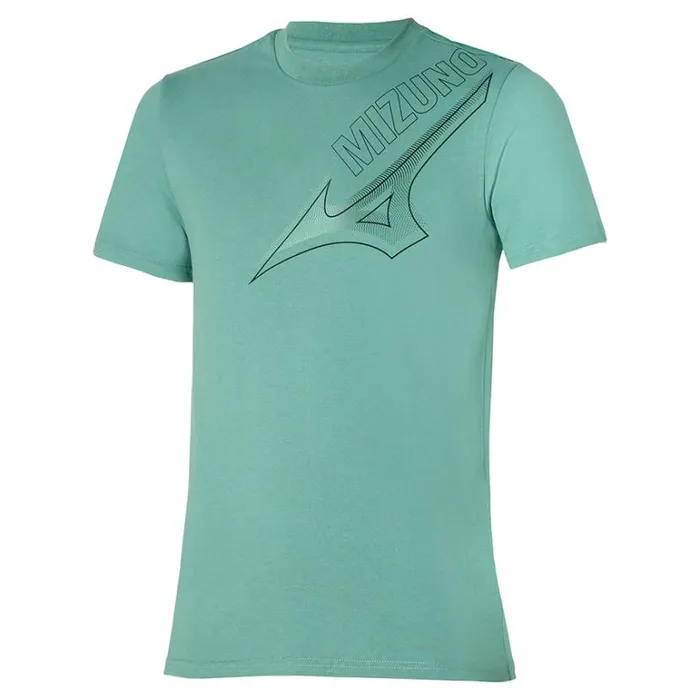 Mizuno Release Graphic Tee Mineral Blue Men Athleticwear
