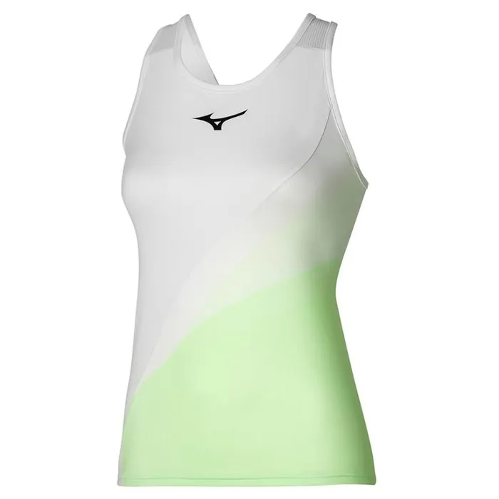 Mizuno Release Printed Tank White Women Tops