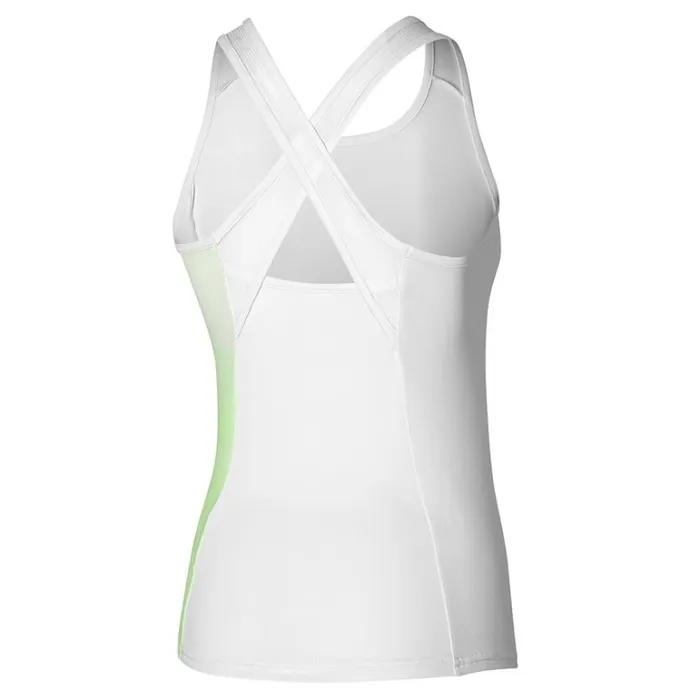 Mizuno Release Printed Tank White Women Tops Mizuno Release Printed Tank White Women Tops
