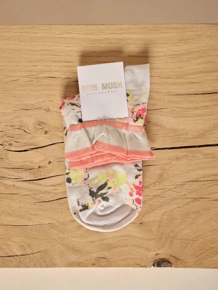 MOS MOSH Accessories Women MMLurex Socks Coral Reef