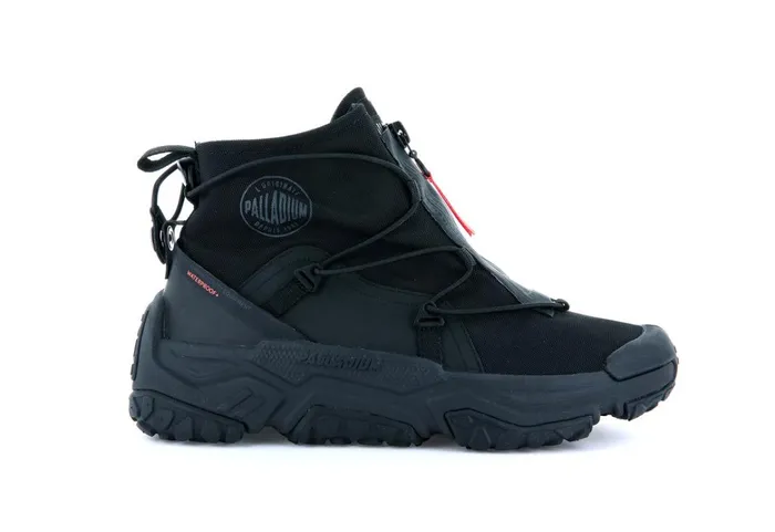Palladium OffGrid Hi Zip Waterproof Blackblack Kids Sneakers