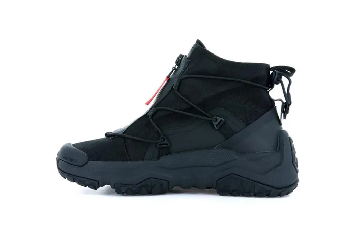 Palladium OffGrid Hi Zip Waterproof Blackblack Kids Sneakers