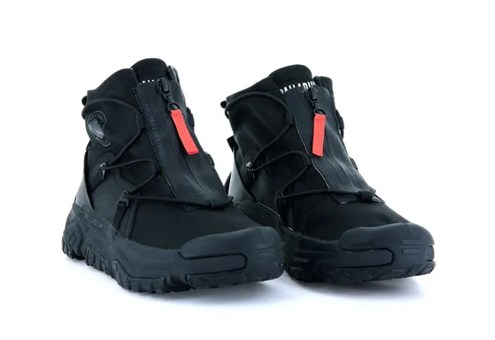 Palladium OffGrid Hi Zip Waterproof Blackblack Kids Sneakers