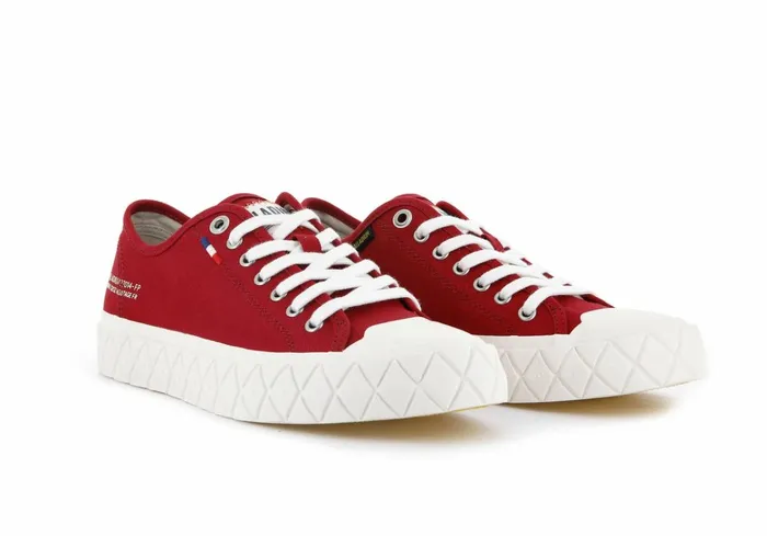 Palladium Palla Ace Canvas Red Salsa Men Sneakers