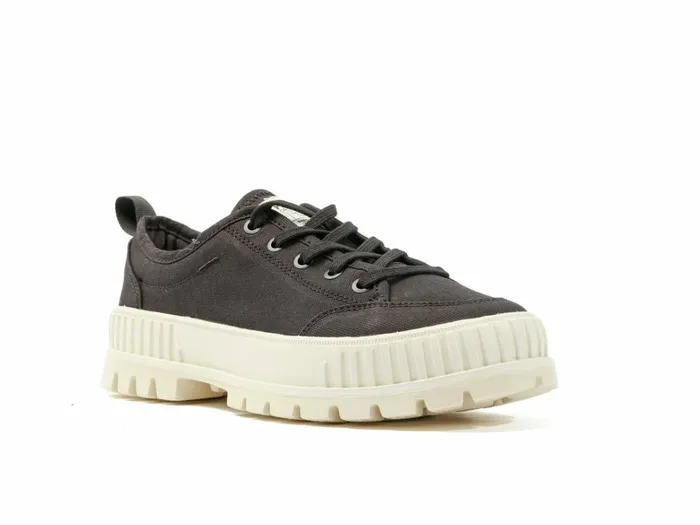Palladium Pallashock Lo Organic 2 Black Women Sneakers