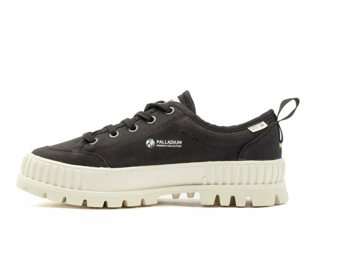 Palladium Pallashock Lo Organic 2 Black Women Sneakers