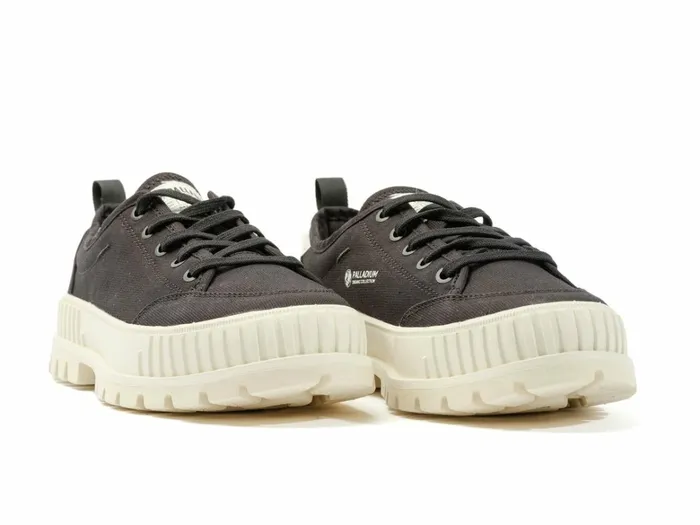 Palladium Pallashock Lo Organic 2 Black Women Sneakers