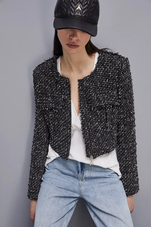 Patrizia Pepe Padded Fly Baseball Cap Black Nero Accessories