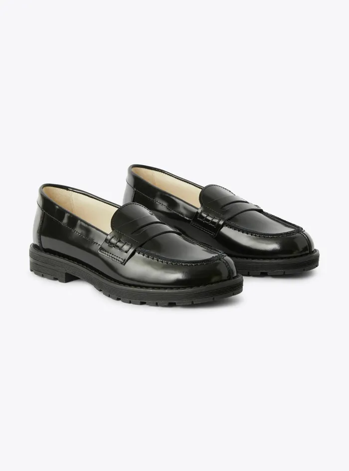 Shoes Girl 216Boy 216 Il Gufo Leather Penny Loafers