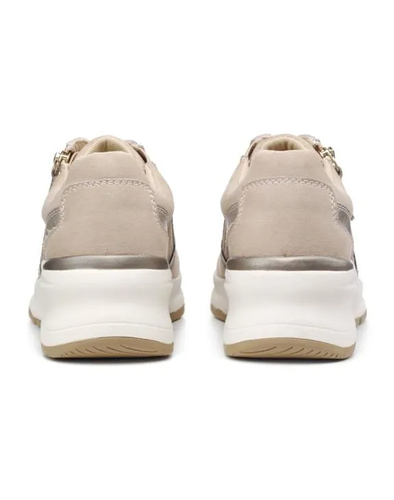 Solar Trainers Camel Multi Women Hotter Casual Trainers