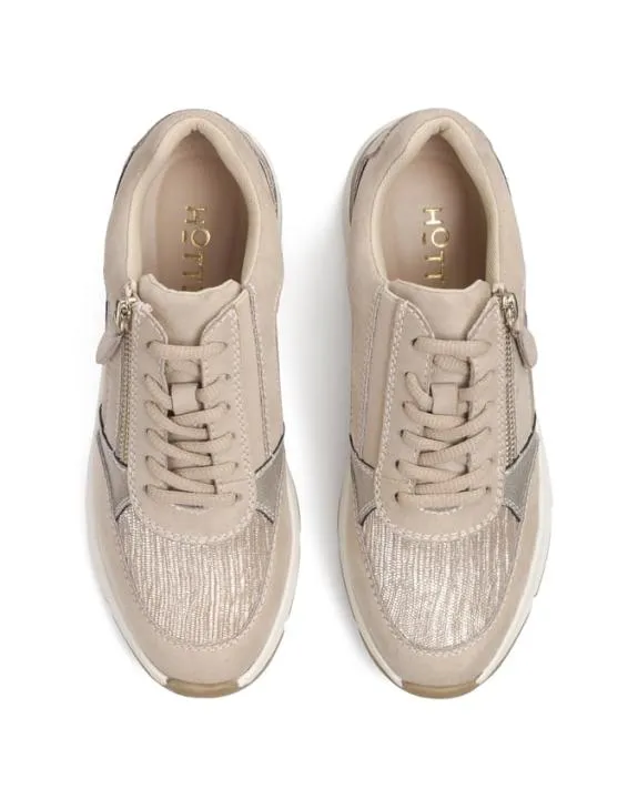 Solar Trainers Camel Multi Women Hotter Casual Trainers