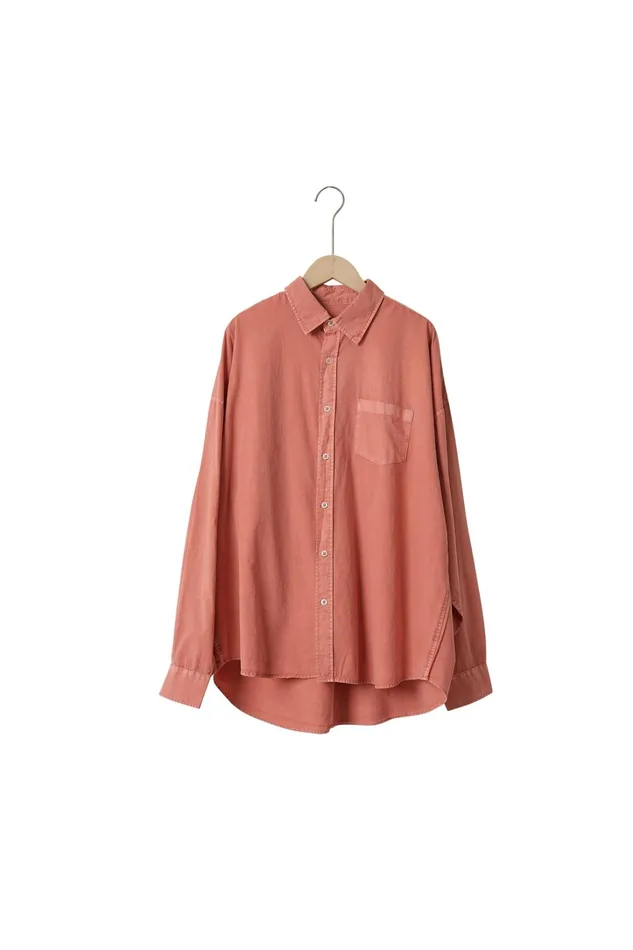 Storets Lydia Oversized Washed Shirt Women Shirts and Blouses