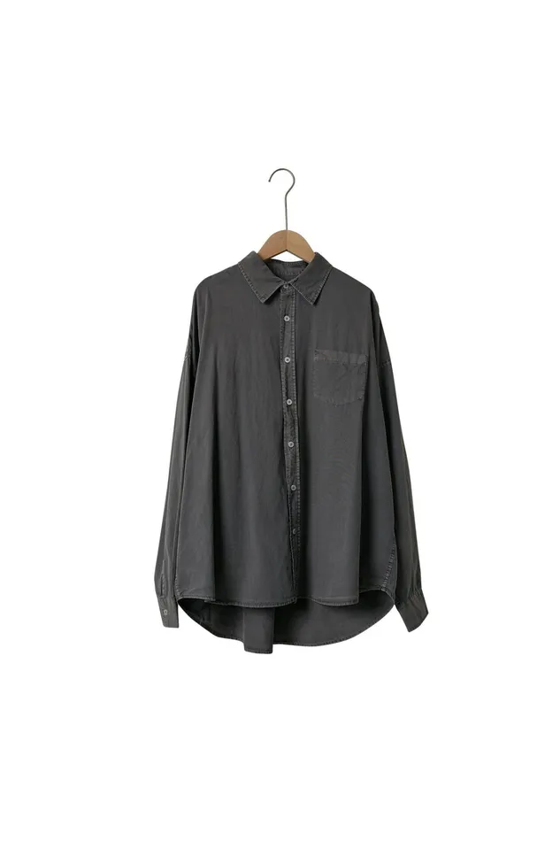 Storets Lydia Oversized Washed Shirt Women Shirts and Blouses