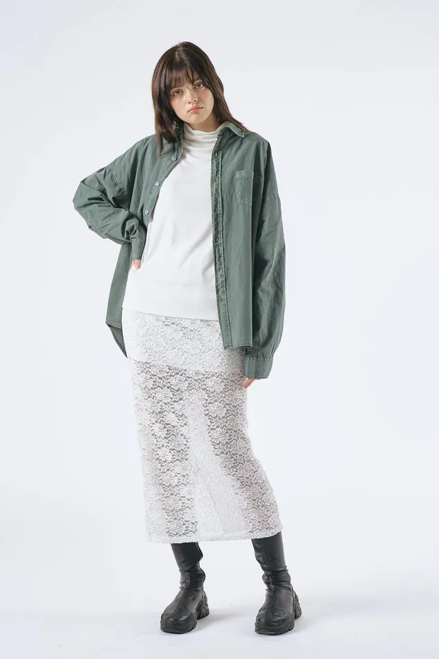 Storets Lydia Oversized Washed Shirt Women Shirts and Blouses