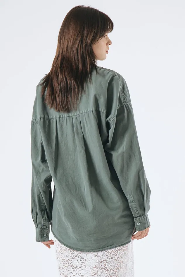 Storets Lydia Oversized Washed Shirt Women Shirts and Blouses