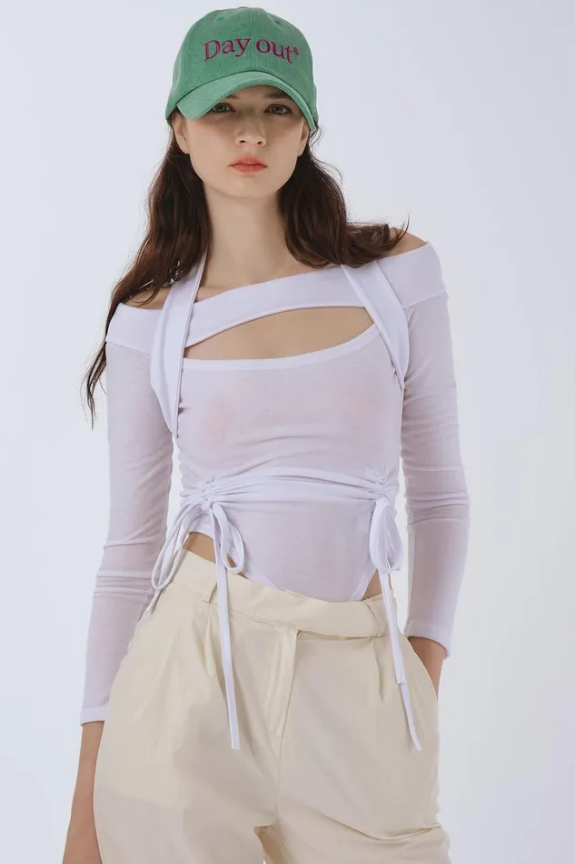 Storets Roxanne Cutout Top Women Tops