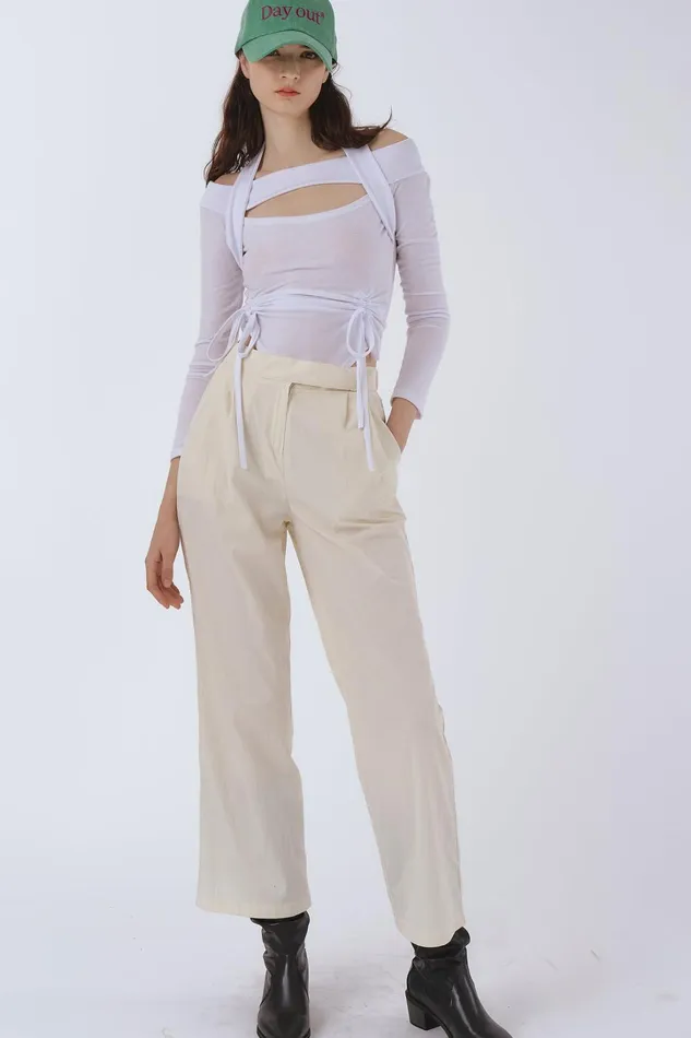 Storets Roxanne Cutout Top Women Tops Storets Roxanne Cutout Top Women Tops