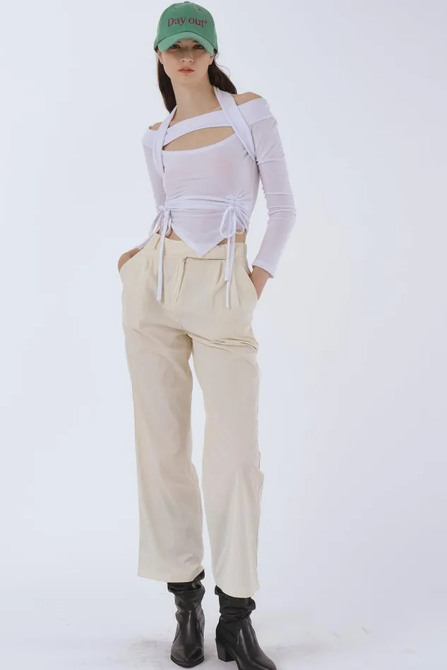 Storets Roxanne Cutout Top Women Tops Storets Roxanne Cutout Top Women Tops