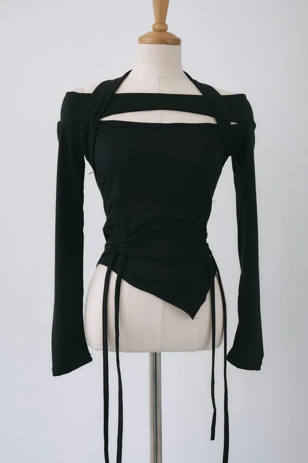 Storets Roxanne Cutout Top Women Tops Storets Roxanne Cutout Top Women Tops