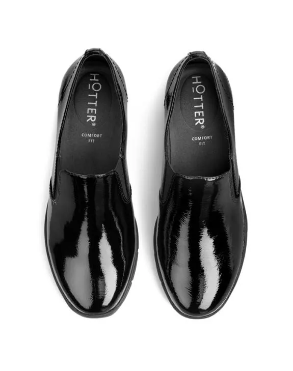 Sutton Shoes Black Women Hotter Flat Shoes