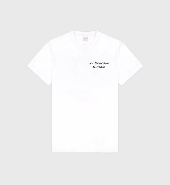 TShirts and Tops Women Sporty and Rich Faubourg T Shirt 8211 WhiteNavy