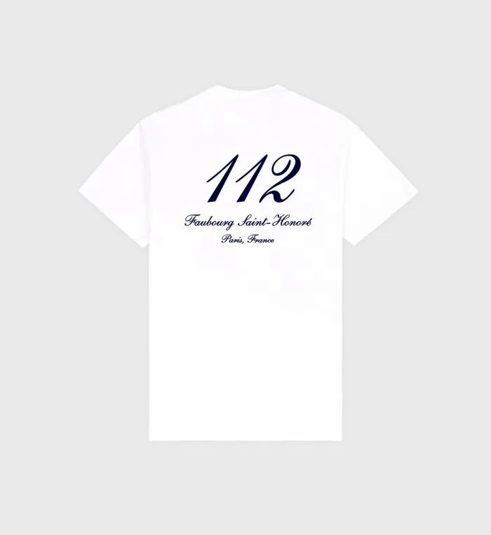 TShirts and Tops Women Sporty and Rich Faubourg T Shirt 8211 WhiteNavy