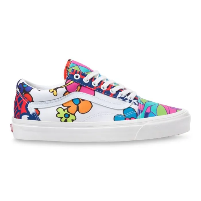 Vans Anaheim Factory Old Skool 36 DX Hoffman FabricsFloral Mix MensWomens Classics Shoes Vans Anaheim Factory Old Skool 36 DX Hoffman FabricsFloral Mix MensWomens Classics Shoes