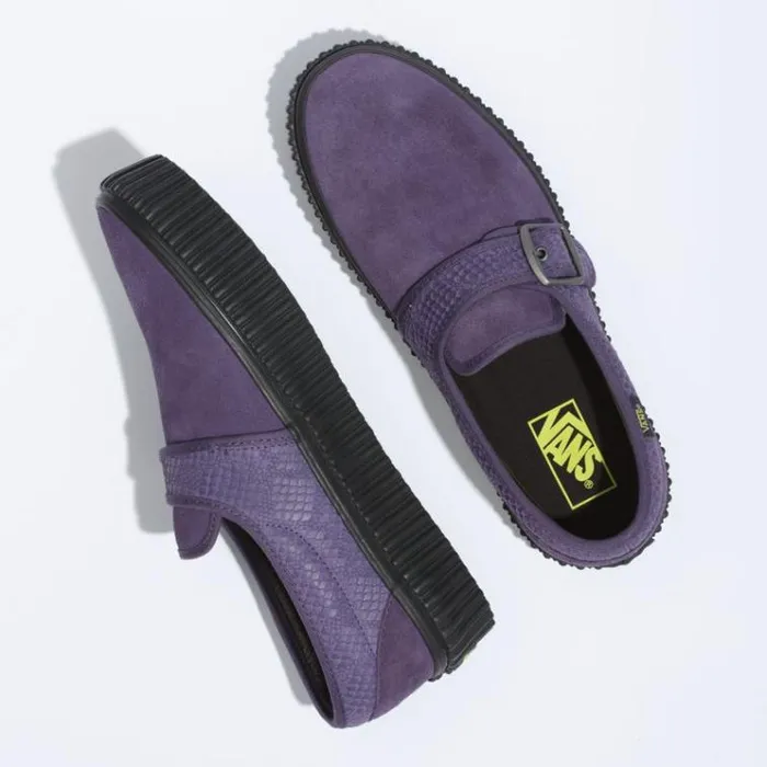 Vans Animal Style 47 Creeper SnakePurple Velvet Womens Classics Shoes Vans Animal Style 47 Creeper SnakePurple Velvet Womens Classics Shoes
