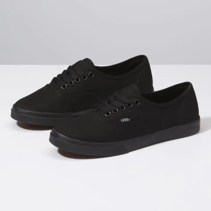Vans Authentic Lo Pro BlackBlack Womens Classics Shoes