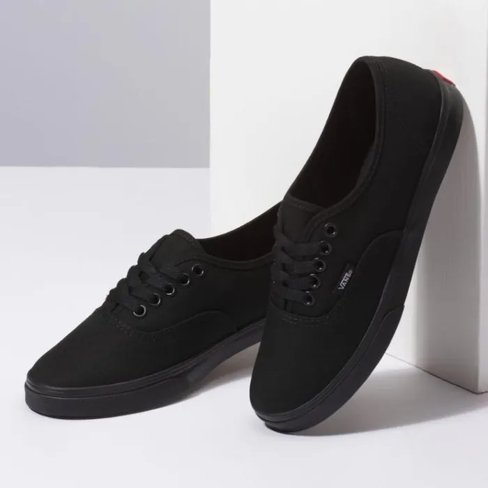 Vans Authentic Lo Pro BlackBlack Womens Classics Shoes Vans Authentic Lo Pro BlackBlack Womens Classics Shoes