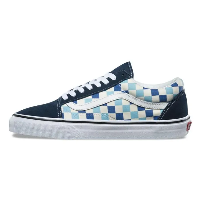 Vans Checkerboard Old Skool Blue TopazBlue MensWomens Classics Shoes Vans Checkerboard Old Skool Blue TopazBlue MensWomens Classics Shoes
