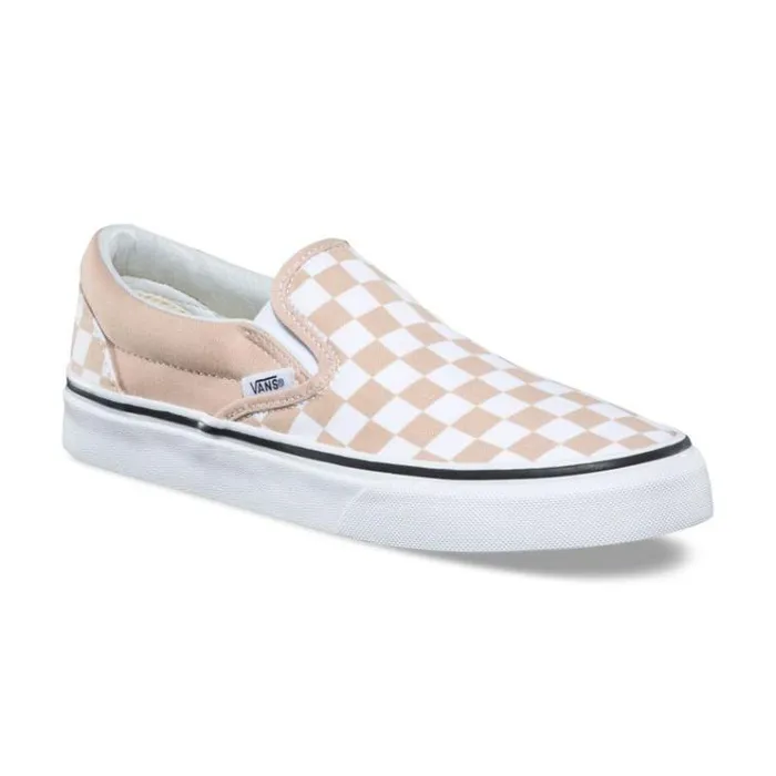 Vans Checkerboard SlipOn FrappeTrue White Womens Classics Shoes Vans Checkerboard SlipOn FrappeTrue White Womens Classics Shoes