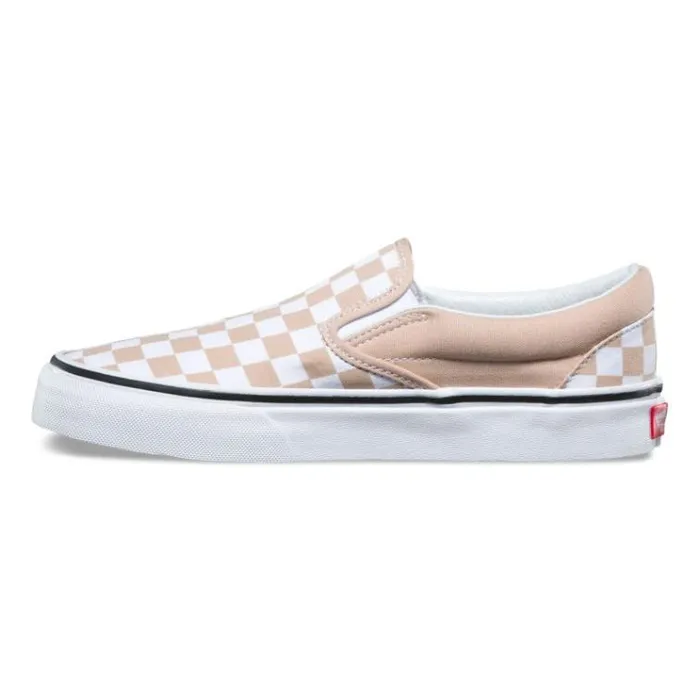 Vans Checkerboard SlipOn FrappeTrue White Womens Classics Shoes Vans Checkerboard SlipOn FrappeTrue White Womens Classics Shoes