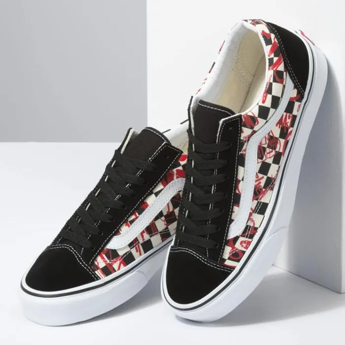 Vans Crew Style 36 CheckerboardRed MensWomens Classics Shoes Vans Crew Style 36 CheckerboardRed MensWomens Classics Shoes
