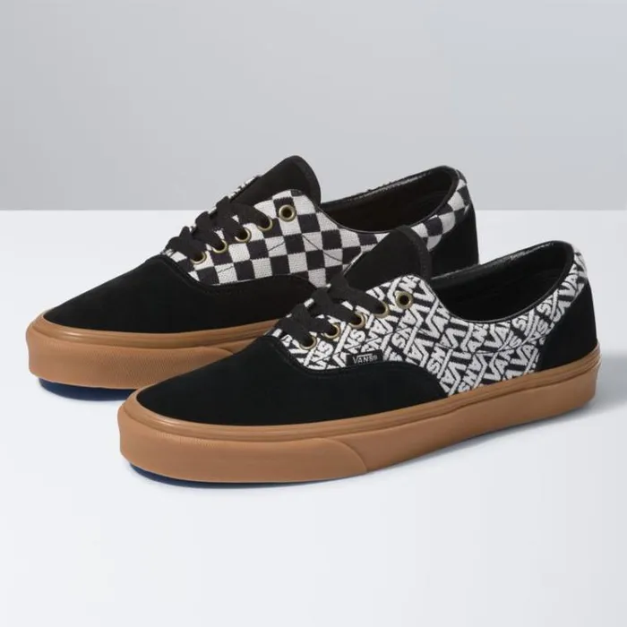 Vans Jacquard Era BlackTurtledove Mens Classics Shoes