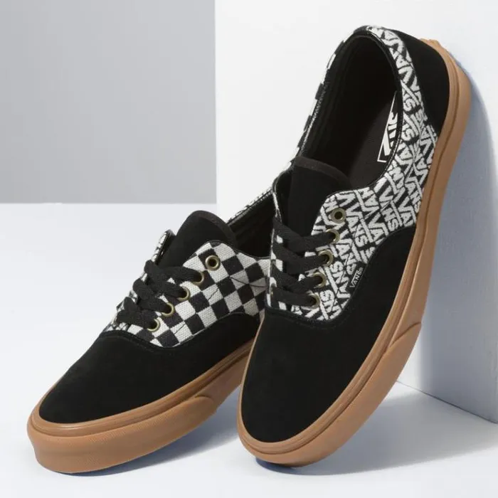 Vans Jacquard Era BlackTurtledove Mens Classics Shoes Vans Jacquard Era BlackTurtledove Mens Classics Shoes