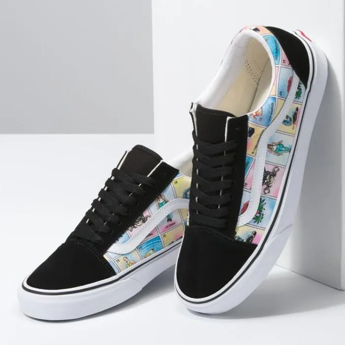 Vans LosOld Skool MultiTrue White Mens Classics Shoes Vans LosOld Skool MultiTrue White Mens Classics Shoes