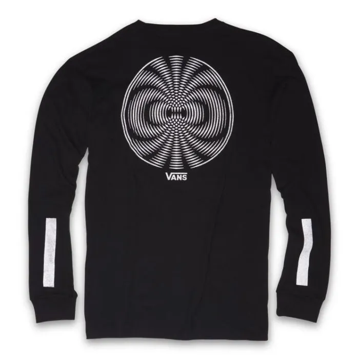 Vans Pro Skate Reflective Long Sleeve TShirt Black Mens TShirts and Tanks Vans Pro Skate Reflective Long Sleeve TShirt Black Mens TShirts and Tanks