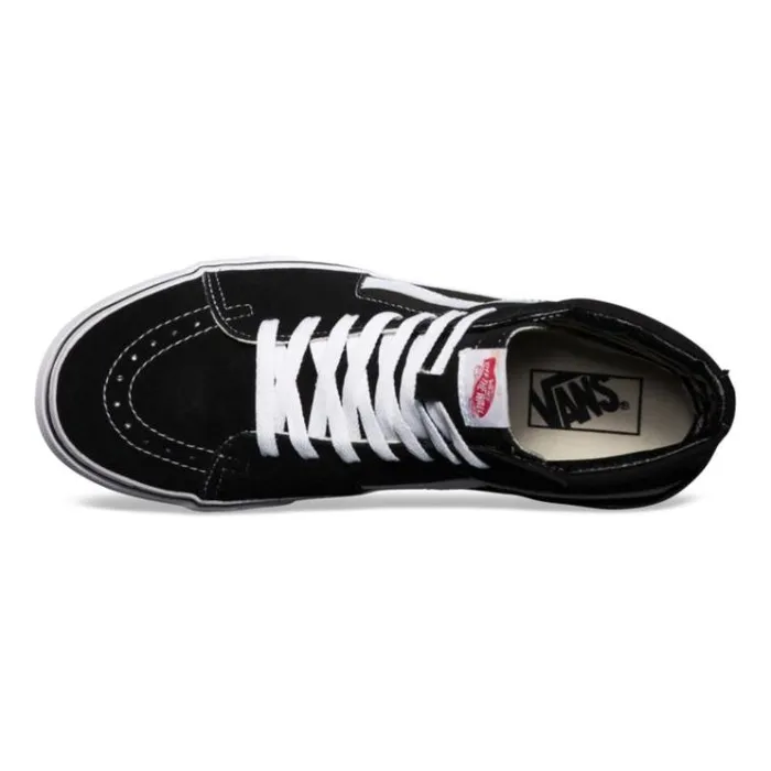 Vans Sk8Hi BlackBlackWhite Mens Classics Shoes Vans Sk8Hi BlackBlackWhite Mens Classics Shoes