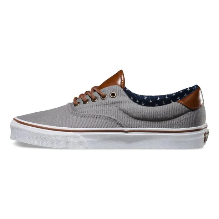 Vans TandL Era 59 Frost Grayplus MensWomens Classics Shoes Vans TandL Era 59 Frost Grayplus MensWomens Classics Shoes