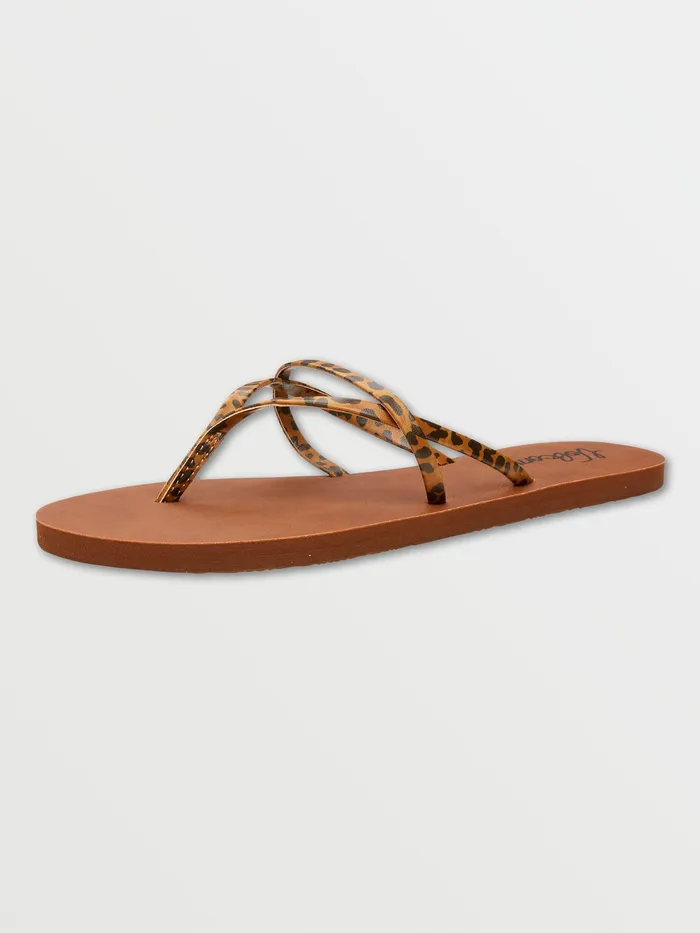 Volcom Sandals All Day Long Sandal 8211 Cheetah Cheetah 8211 Womens Volcom Sandals All Day Long Sandal 8211 Cheetah Cheetah 8211 Womens