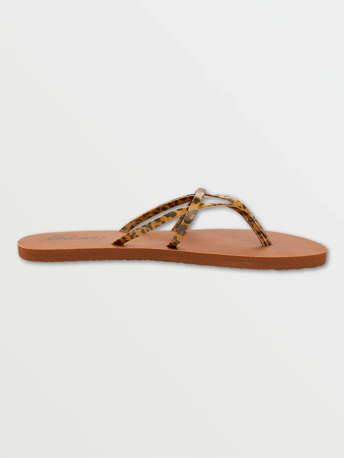 Volcom Sandals All Day Long Sandal 8211 Cheetah Cheetah 8211 Womens Volcom Sandals All Day Long Sandal 8211 Cheetah Cheetah 8211 Womens