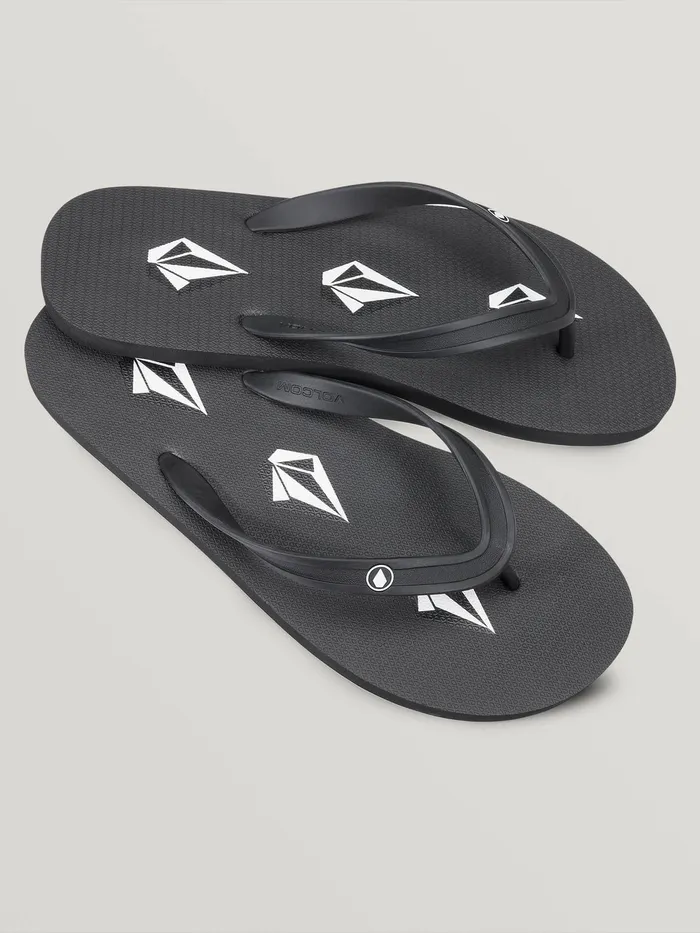 Volcom Sandals Rocker 2 Sandals 8211 Stoney Black Stoney Black 8211 Mens
