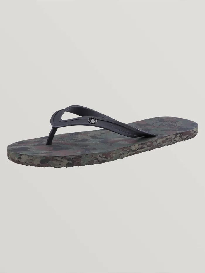 Volcom Sandals Rocker 2 Solid Sandals 8211 Dark Camo Dark Camo 8211 Mens