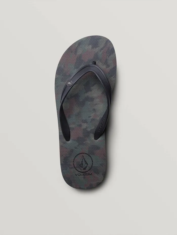Volcom Sandals Rocker 2 Solid Sandals 8211 Dark Camo Dark Camo 8211 Mens
